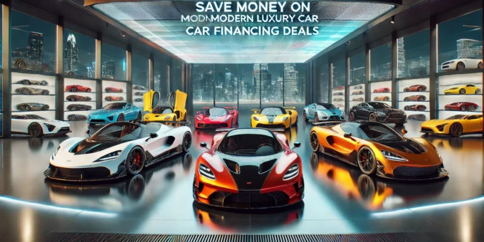 Save Money on Modern Luxury Car Financing Deals